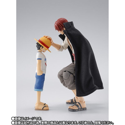 ワンピース フィギュア(ルフィ、シャンクス) ONE PIECE」より若かりし姿の「シャンクス」フィギュアが7月26日16時