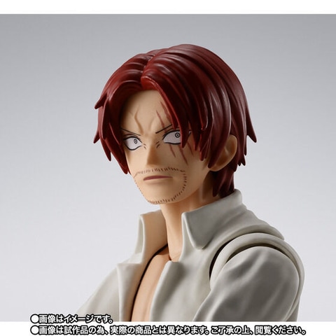 【希少】男の横顔 IRR-W028 ルフィ シャンクス ONE PIECE」より若かりし姿の「シャンクス」フィギュアが7月26日16時