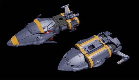 完全変形＆コンパクト「MODEROID ミニ合体変形」より「ゲッター1」と