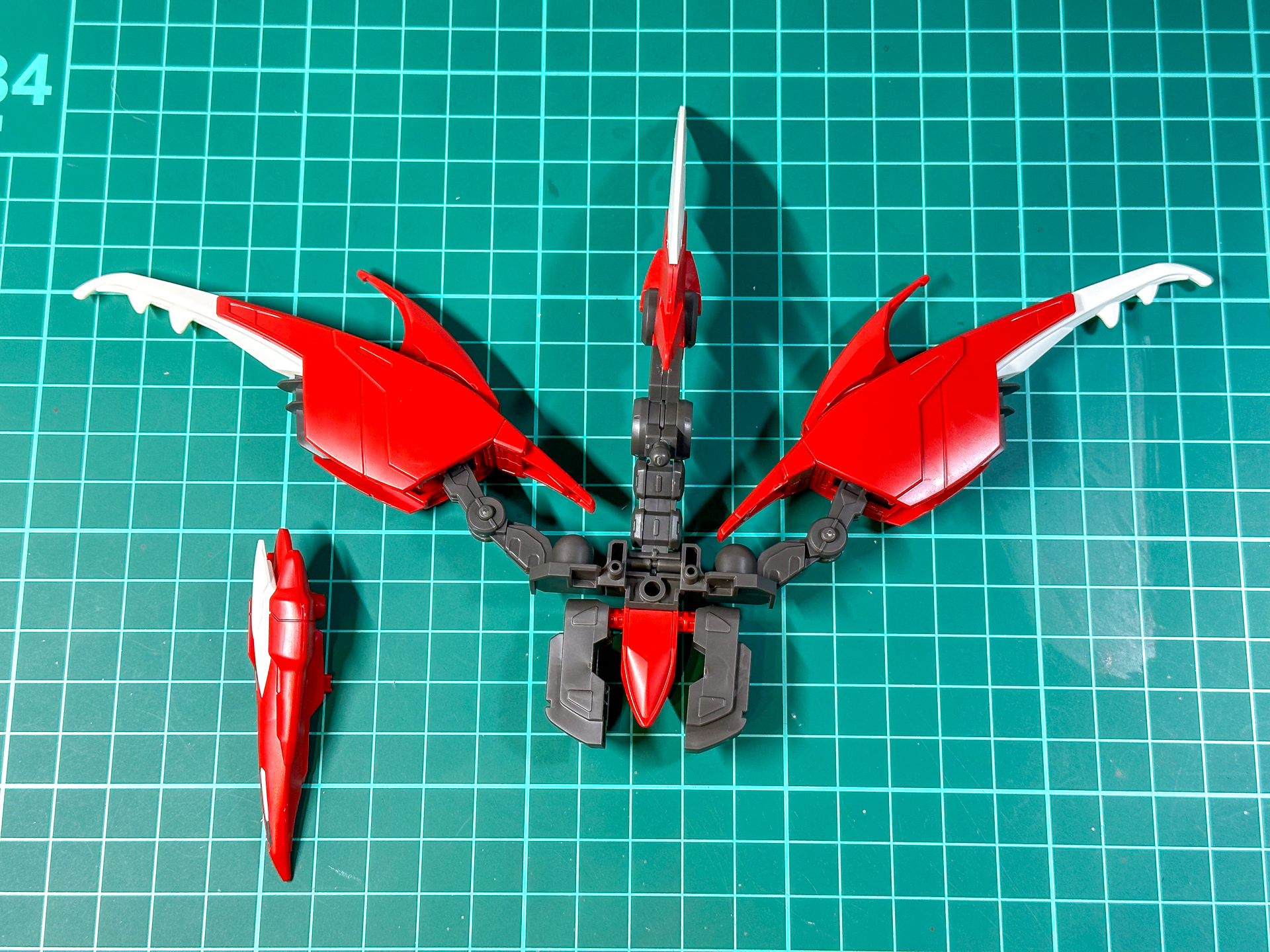 アメイジングブースター天式は先端部を取り外してバインダー形状を変形させます。