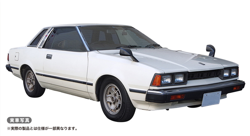 1979年、3代目シルビアは“白い稲妻シルビア”のキャッチコピーとともに登場。低いノーズラインと角目4灯のフロントマスク、傾斜したフロントウインドウが特徴的だった。直線を基調とした端正なスタイリングと豪華なインテリアの本格スペシャリティーカーで、多くの若者に支持された