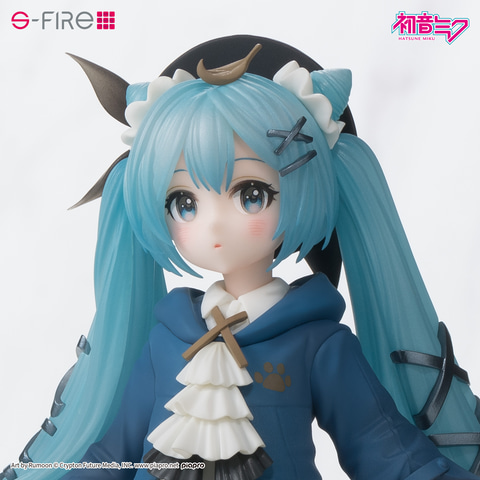 秋コーデの「初音ミク」イラストをそのままフィギュア化！「初音