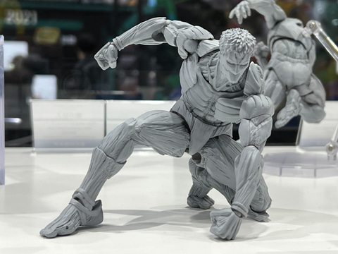 凛々しい表情のワンパンマンなど海洋堂のアクションフィギュアが多数