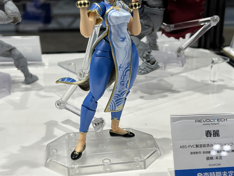 スト6」ジュリや春麗が海洋堂「リボルテック」で登場【#ワンフェス