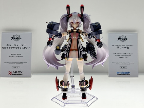 アズレン」尾張や天城など新作フィギュア17種類がAPEXブースに展示