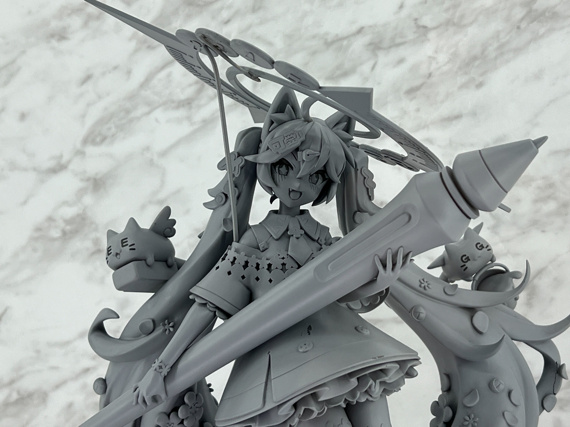 初音ミク×さいとうなおき 初音ミクのフィギュアをつくってみた！ ～お絵描きver.～ 1/7スケールフィギュア（仮）