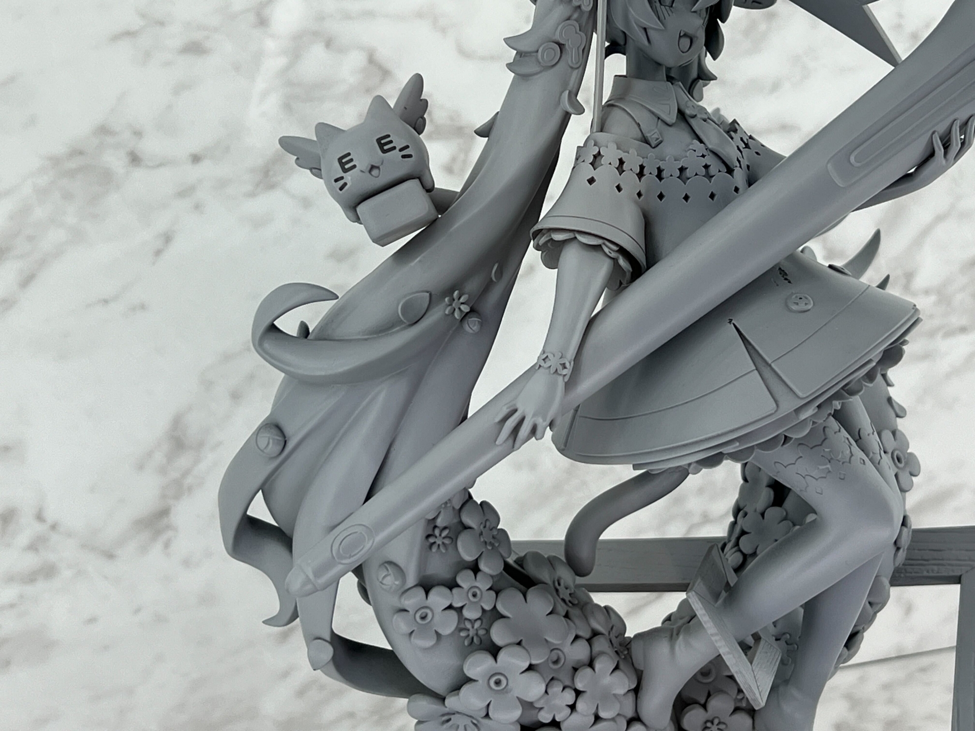 初音ミク×さいとうなおき 初音ミクのフィギュアをつくってみた！ ～お絵描きver.～ 1/7スケールフィギュア（仮）