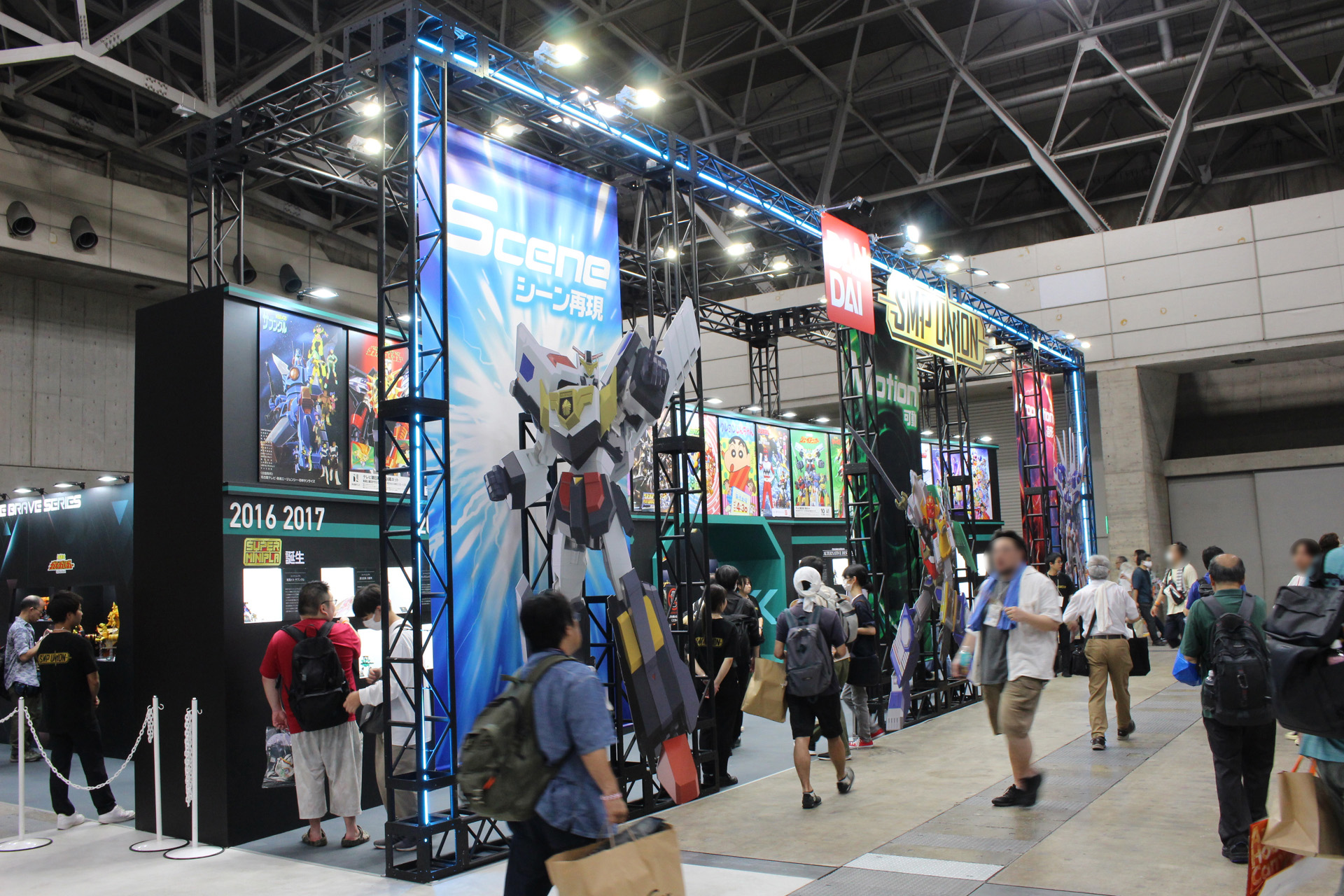 ワンフェス2024夏のバンダイSMP UNIONブース