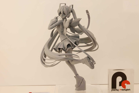 原型初公開の「初音ミク delight fairy style」が展示！あみあみブース