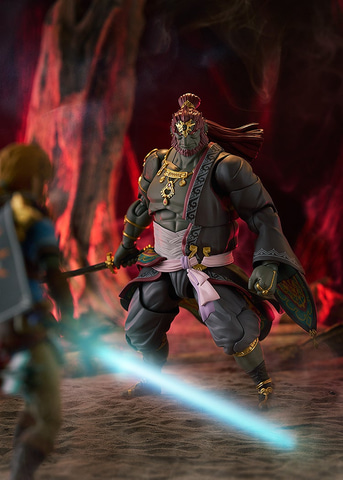 未開封　figma ガノン　ガノンドロフ　ゼルダの伝説　フィギュア　ティアキン ティアキンの「ガノンドロフ」がfigmaになって登場。「瘴気の剣」など