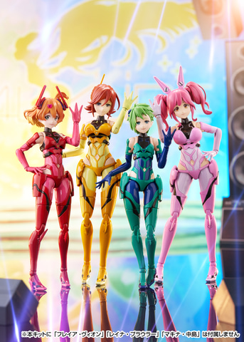 マクロスΔ」より美少女プラモ「V.F.G. VF-31J ジークフリード カナメ