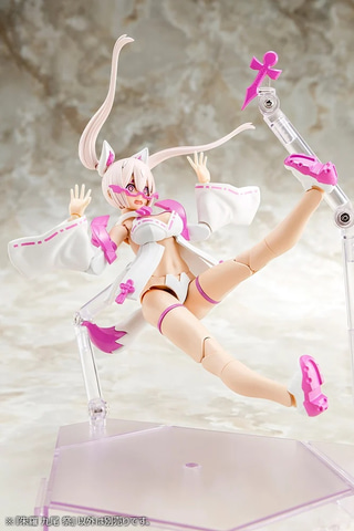 美少女プラモ「メガミデバイス」より華やかな和装姿の「朱羅 九尾 祭