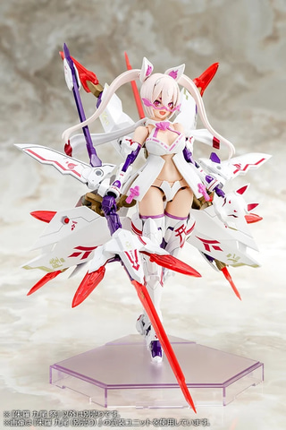 美少女プラモ「メガミデバイス」より華やかな和装姿の「朱羅 九
