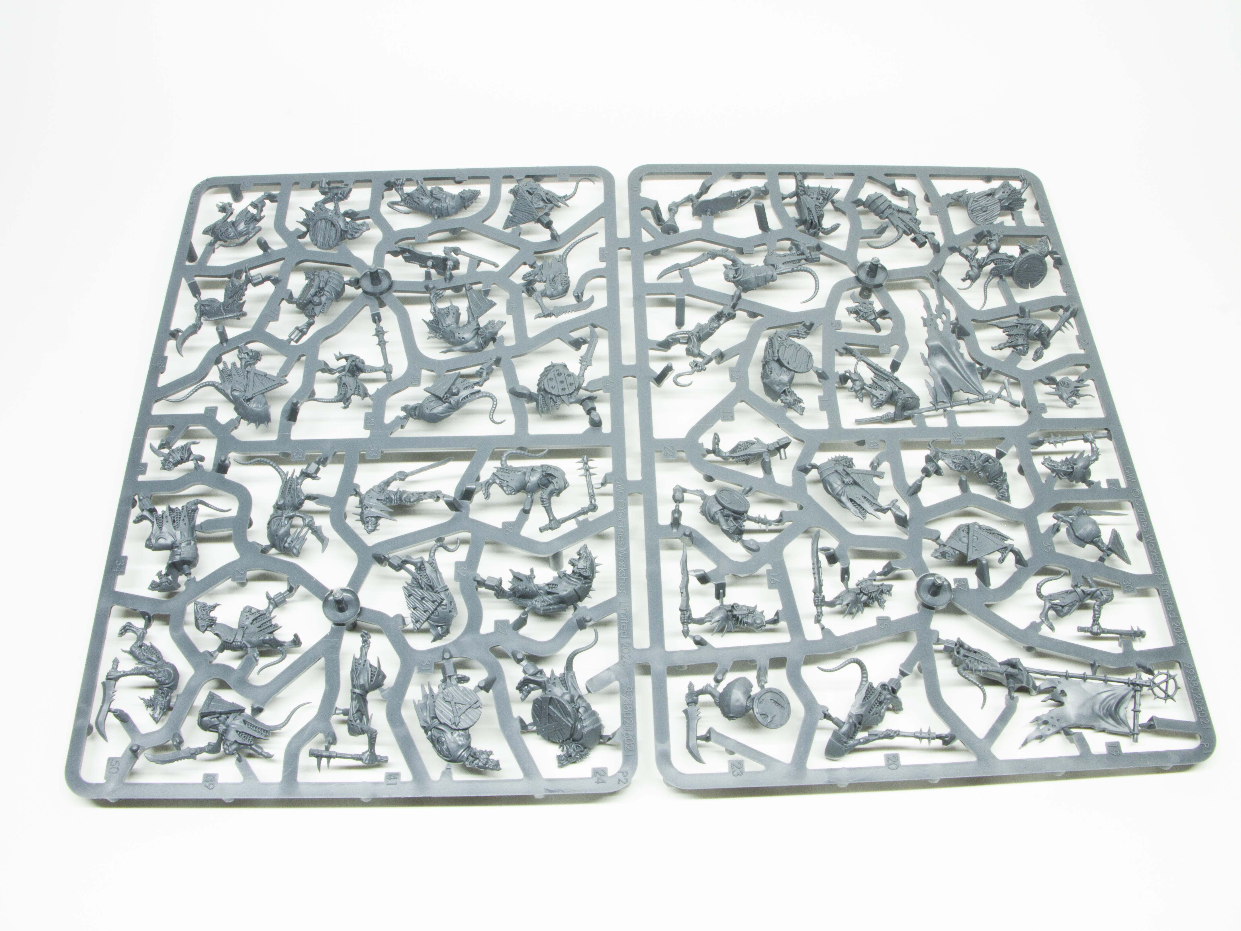 「クランラット」のランナー。これだけで20体が完成する