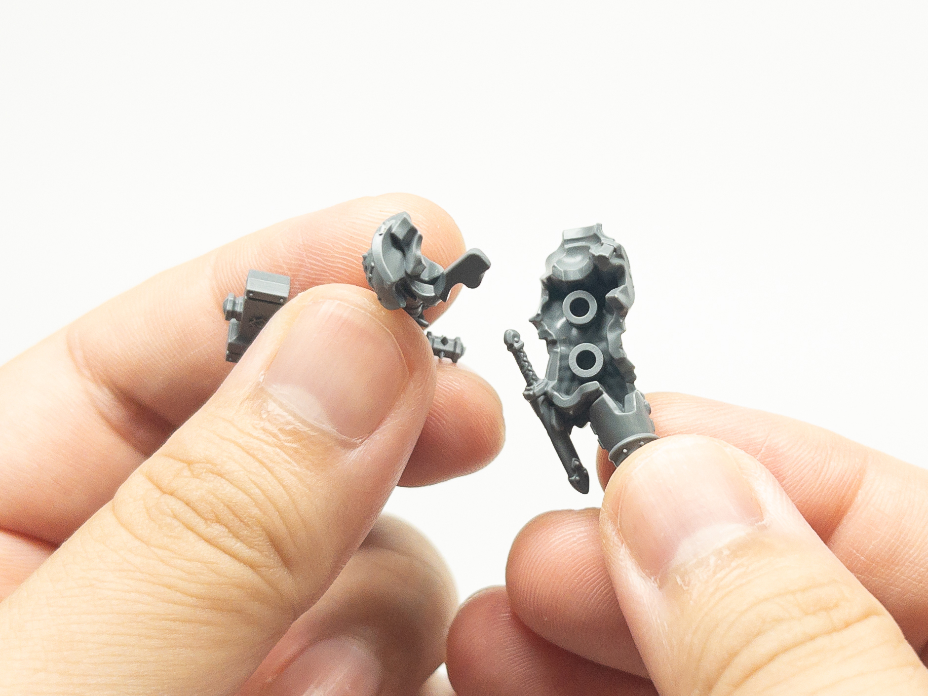 アクロバティックな組み立て