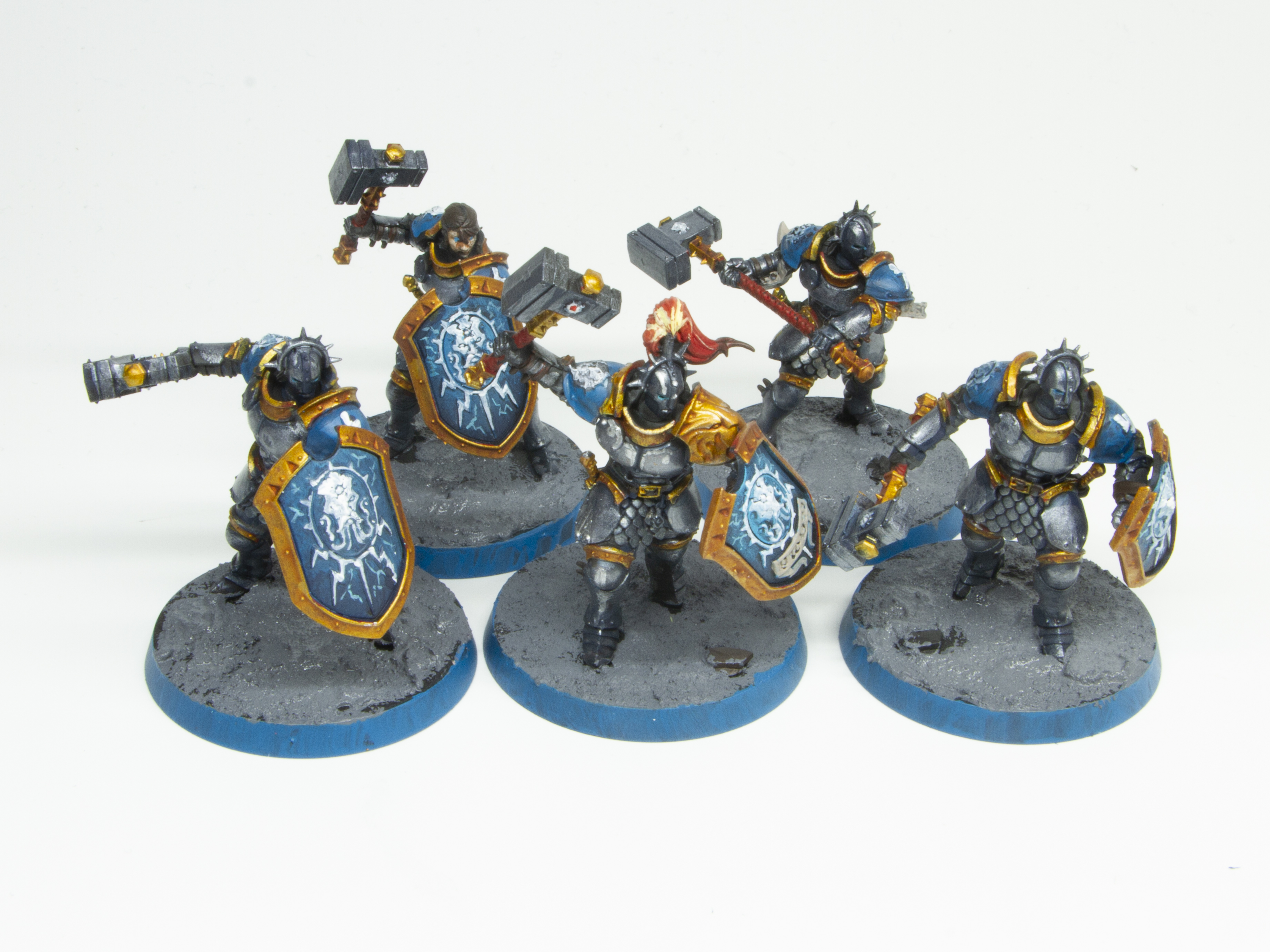 5体気合いを入れて塗り込んだもの