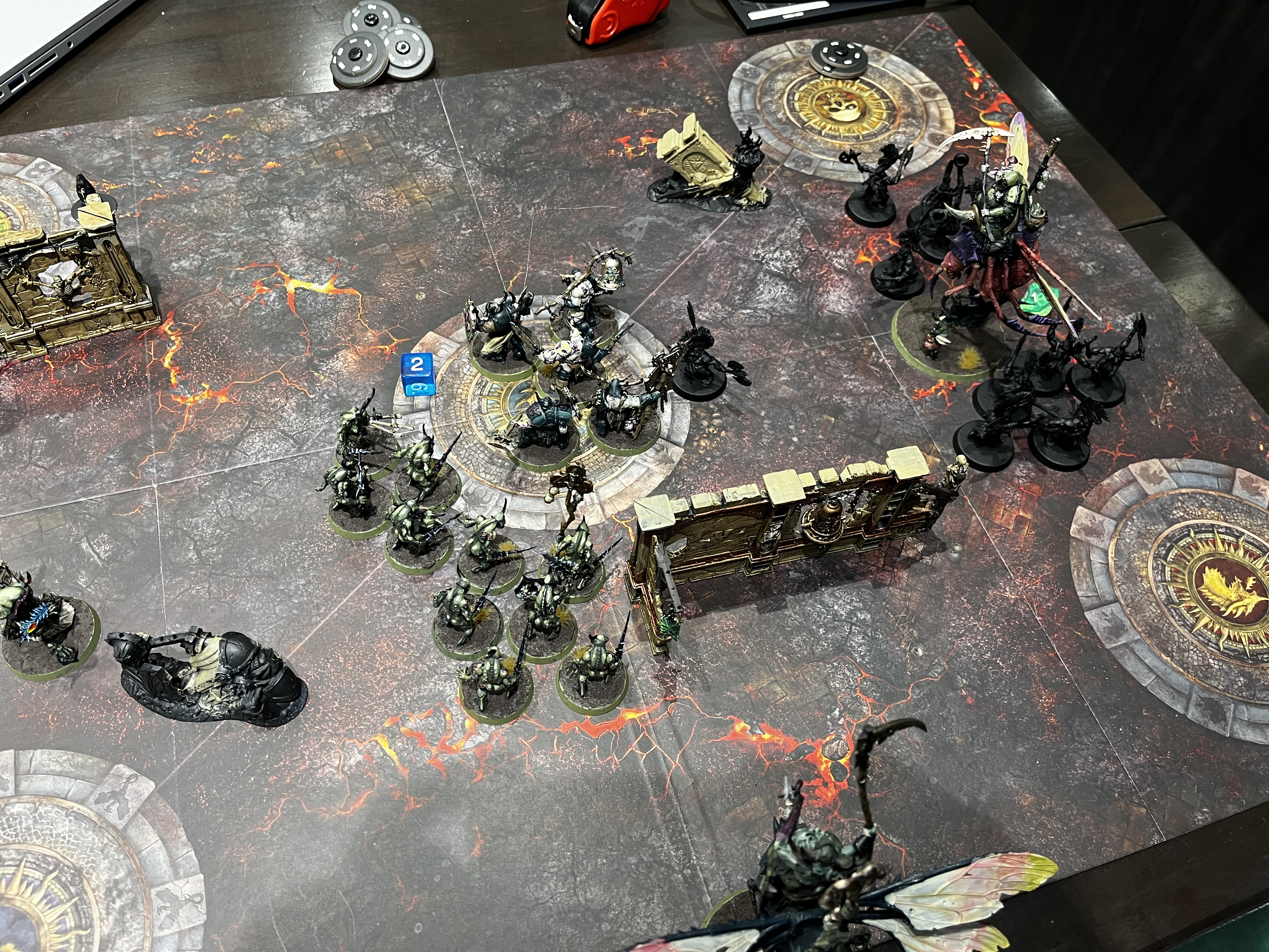 しかし戦場全体で見てみると劣勢で、勝利点の差で負けてしまった