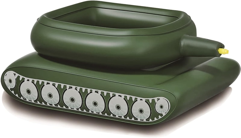 戦車型浮き輪 フロート（小110cm） 子ども用