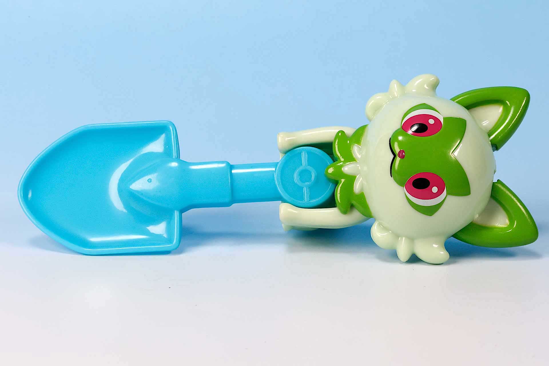 スコップを取り付けたところ