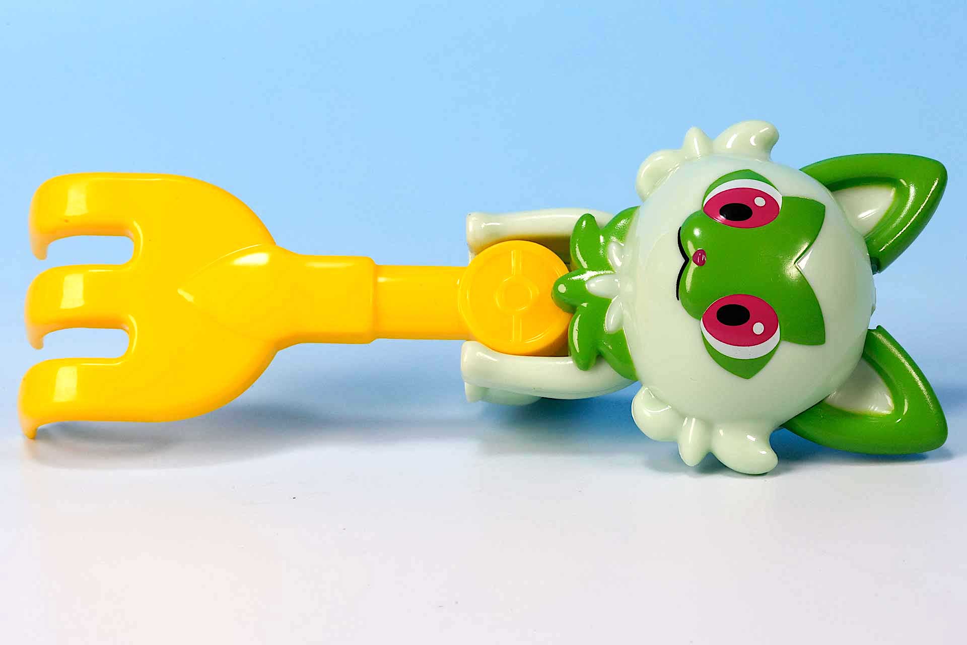 こちらはくまでを取り付けたところだ