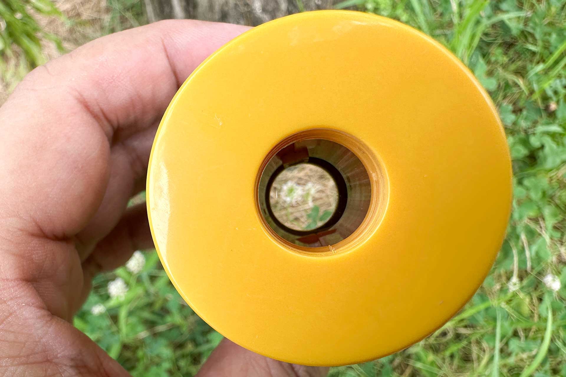 花など小さなものを見ることもできる