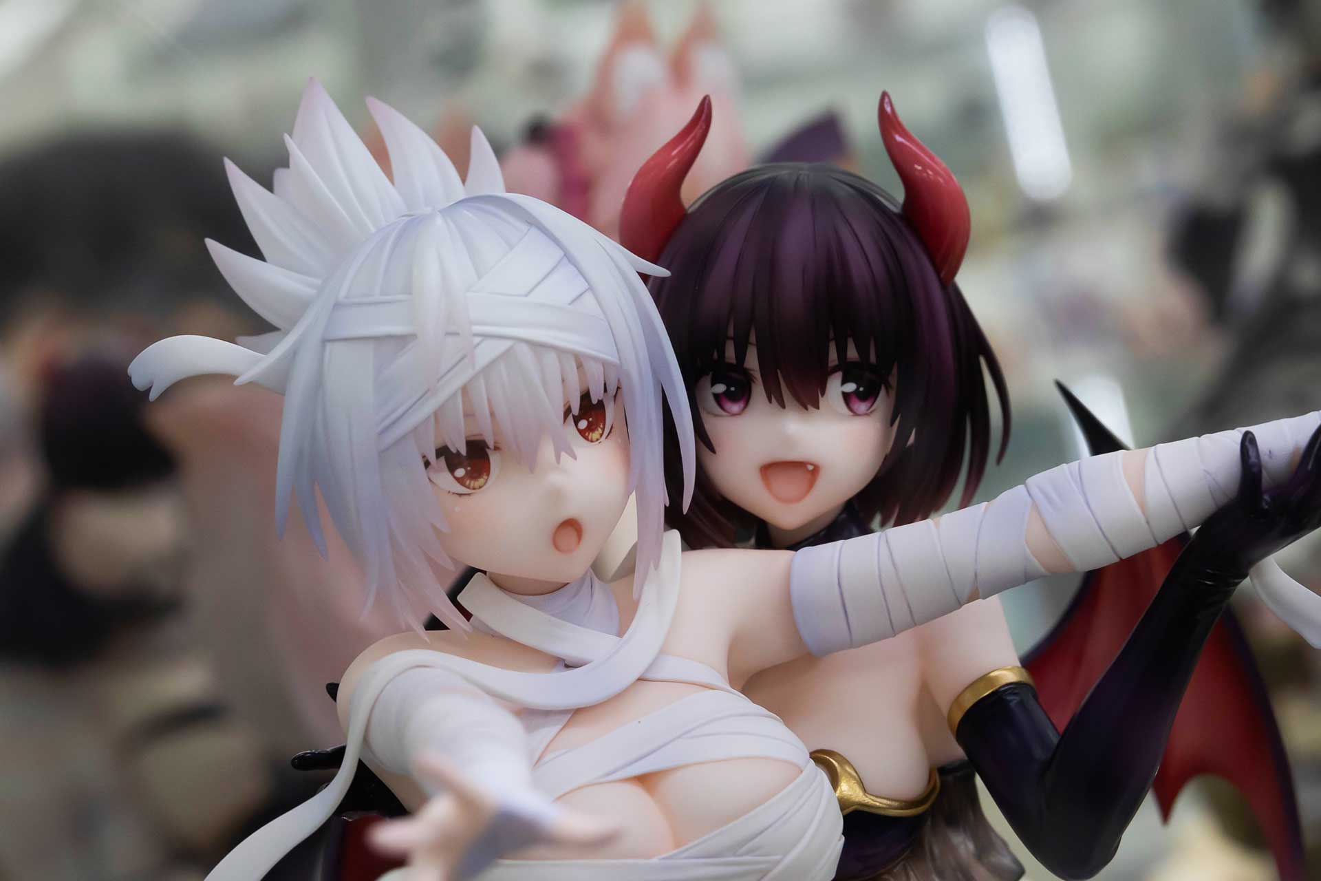 キャラになりきったようなポーズも素晴らしい