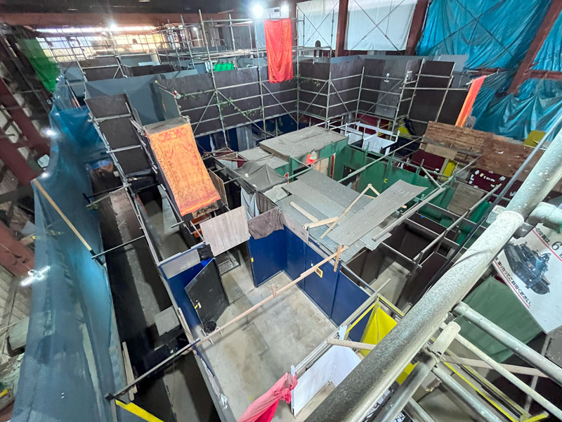 Bフィールドを一望できる