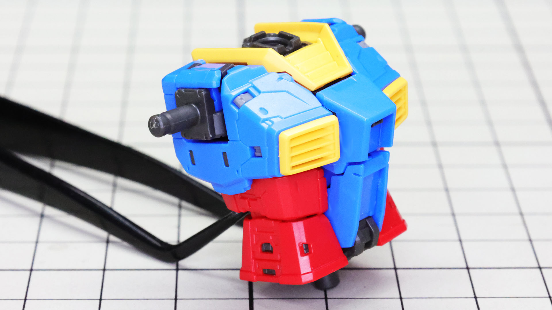 上半身の可動を試しておきましょう！