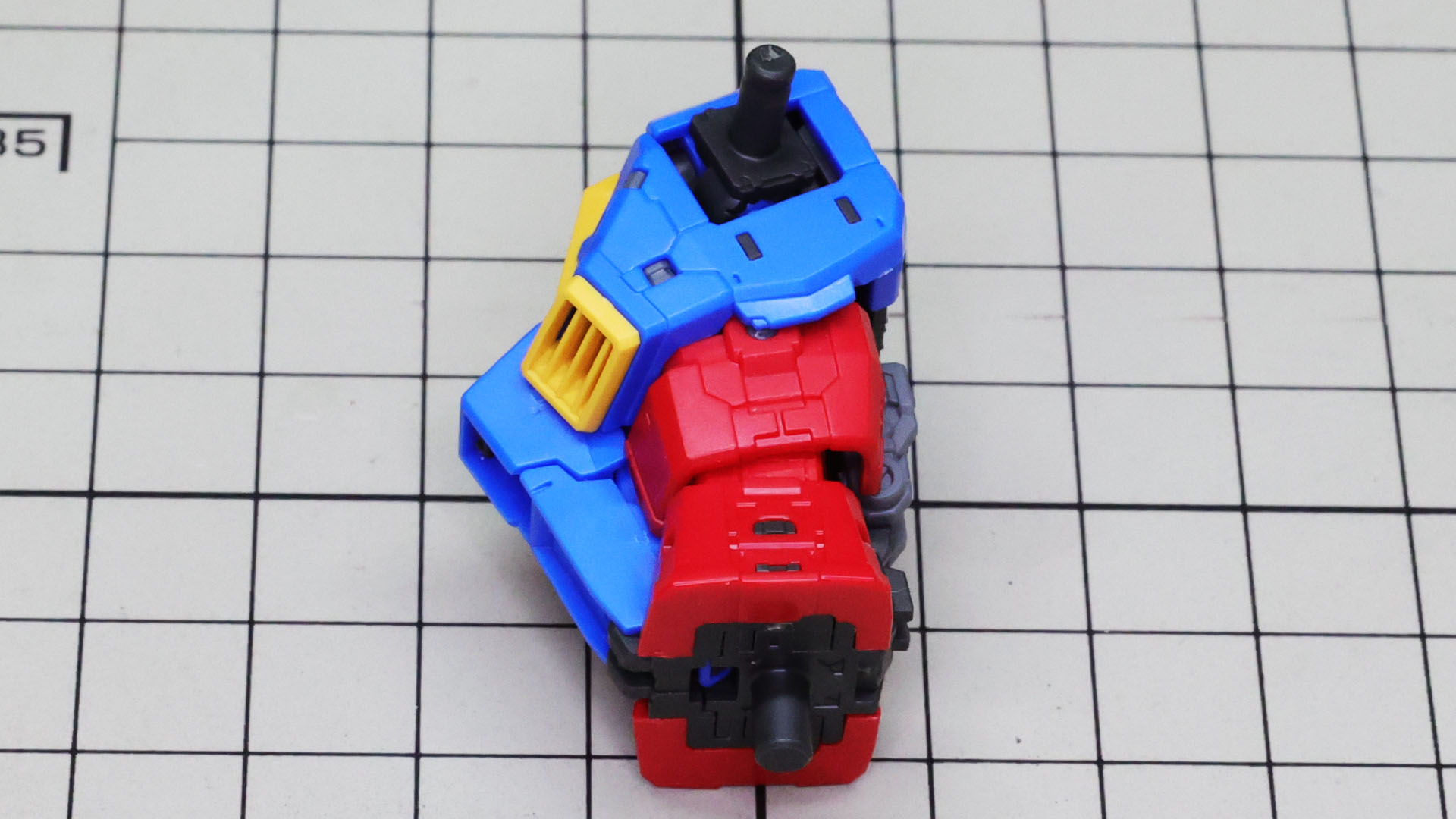 上半身の可動を試しておきましょう！