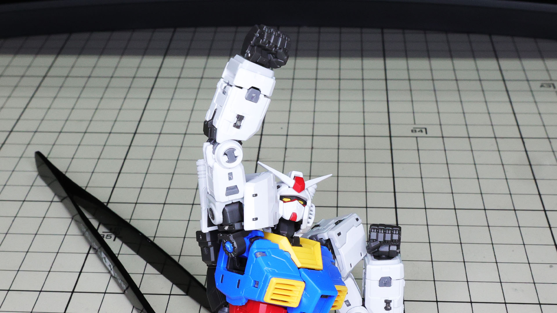 腕部の可動性能の高さ！