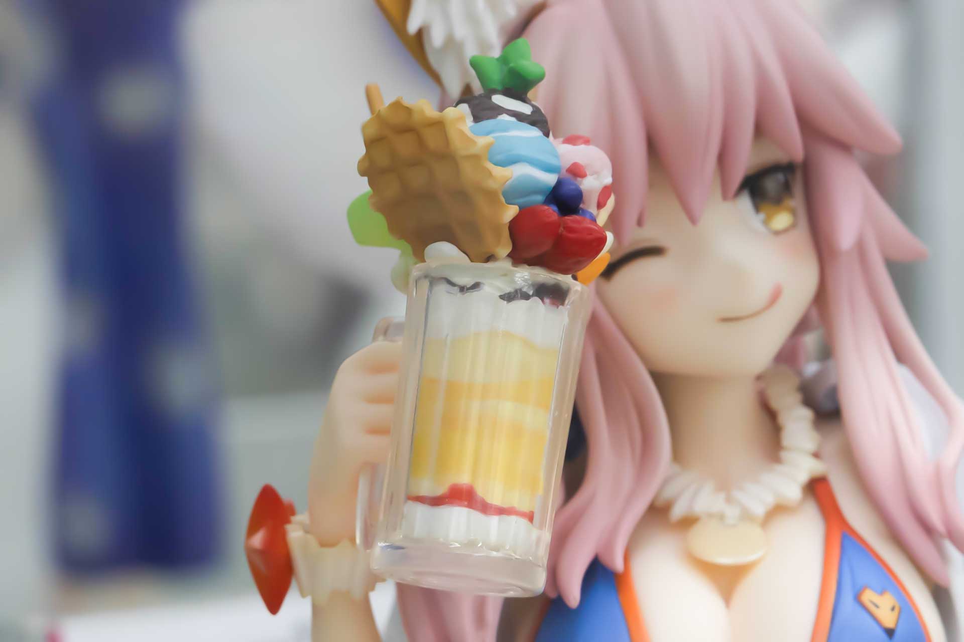 スイーツもかなり細かく再現されている