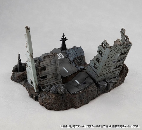 機動戦士ガンダム」よりジオラマ「Gストラクチャー ニューヤーク市廃墟