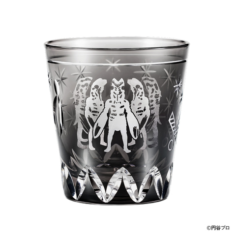 ウルトラマンゼロ 江戸切子グラス 青 15周年 蔦屋書店オリジナル