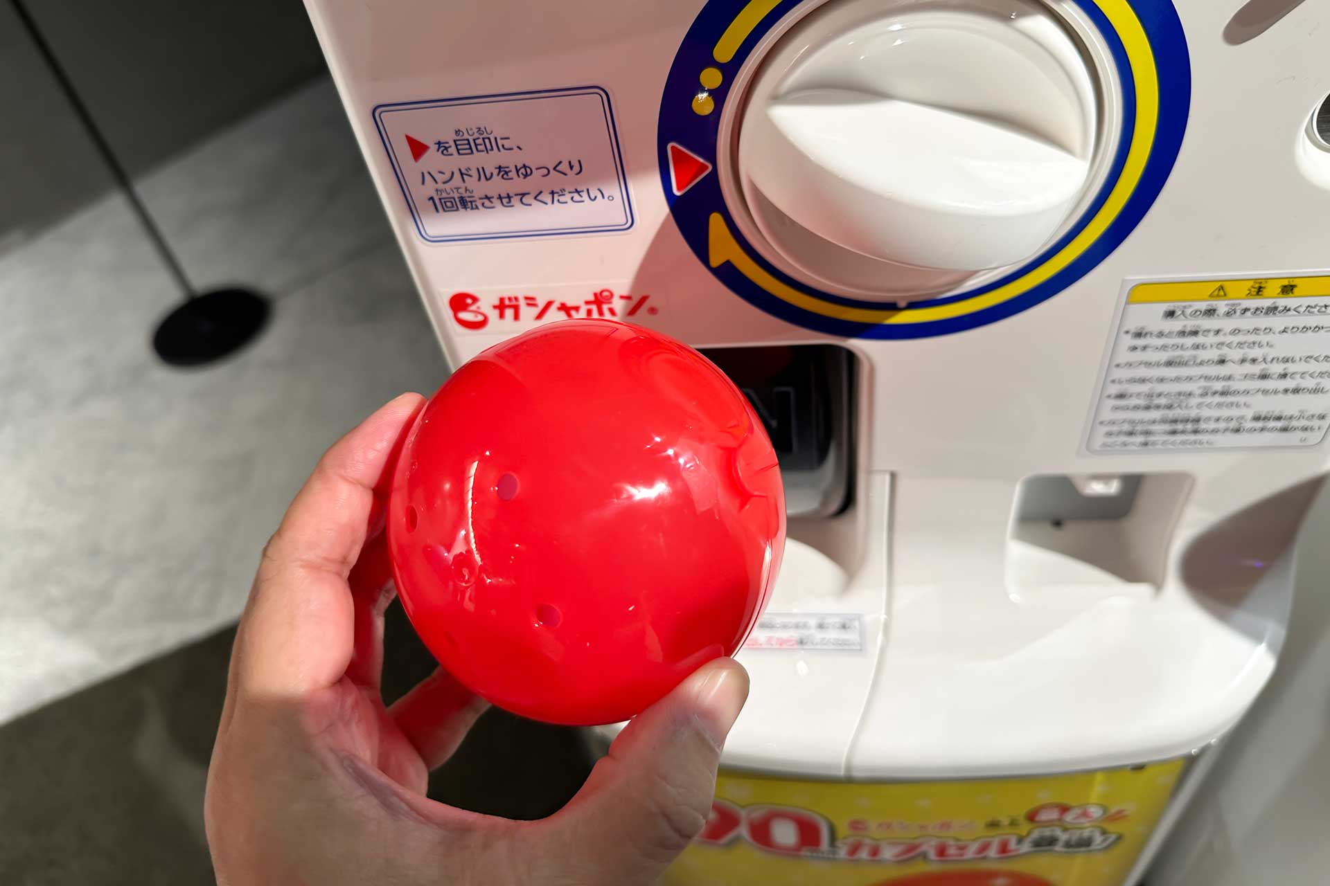 あまりのデカさに、変な笑いがこみ上げてきた