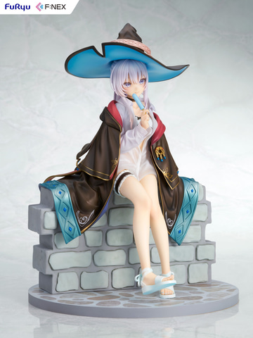 FuRyu 魔女の旅々 イレイナ　サマーバカンス　フィギュア 魔女の旅々」よりアイスを手に優しい表情の「イレイナ サマー