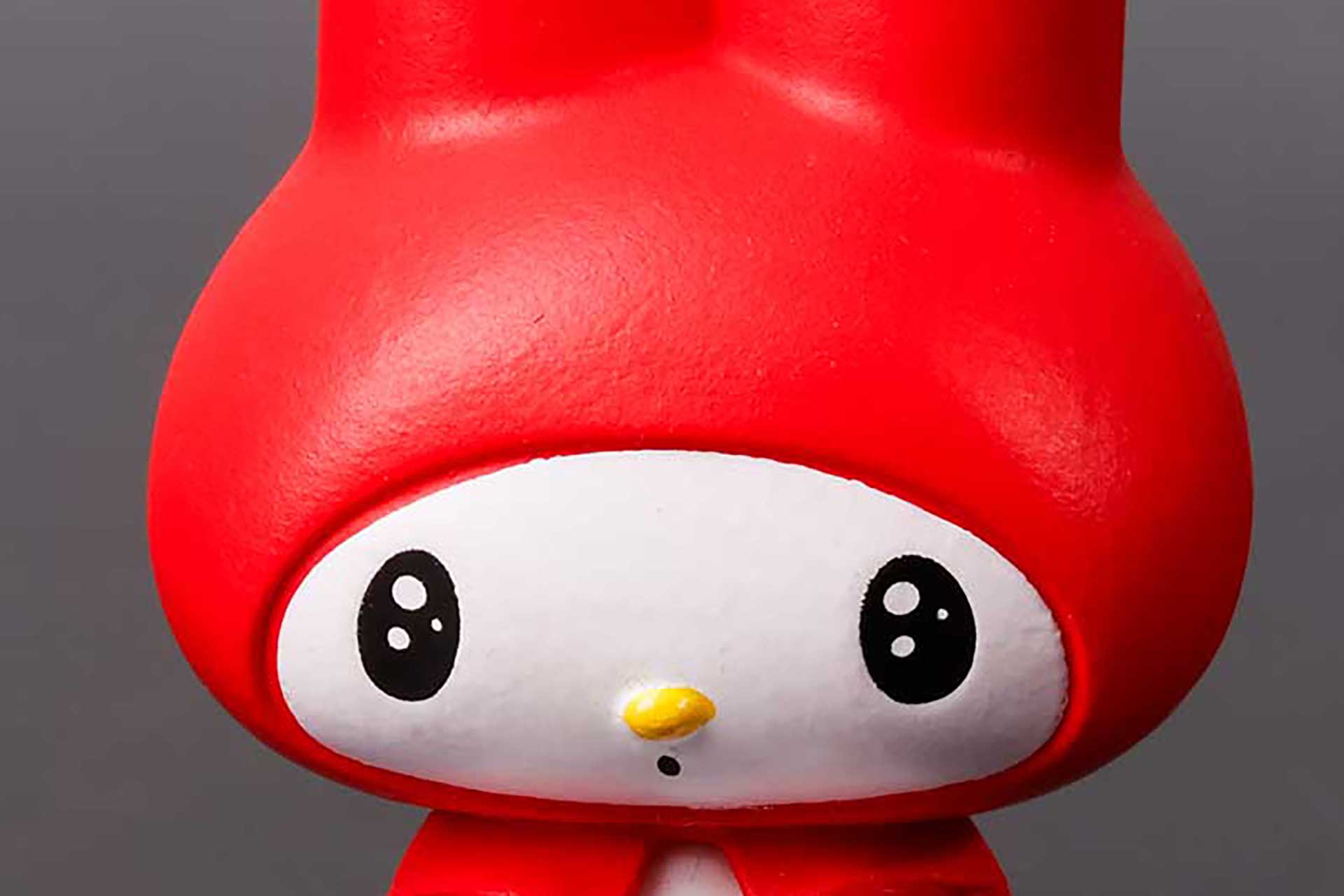 キラキラとした目や黄色い鼻もかわいらしい