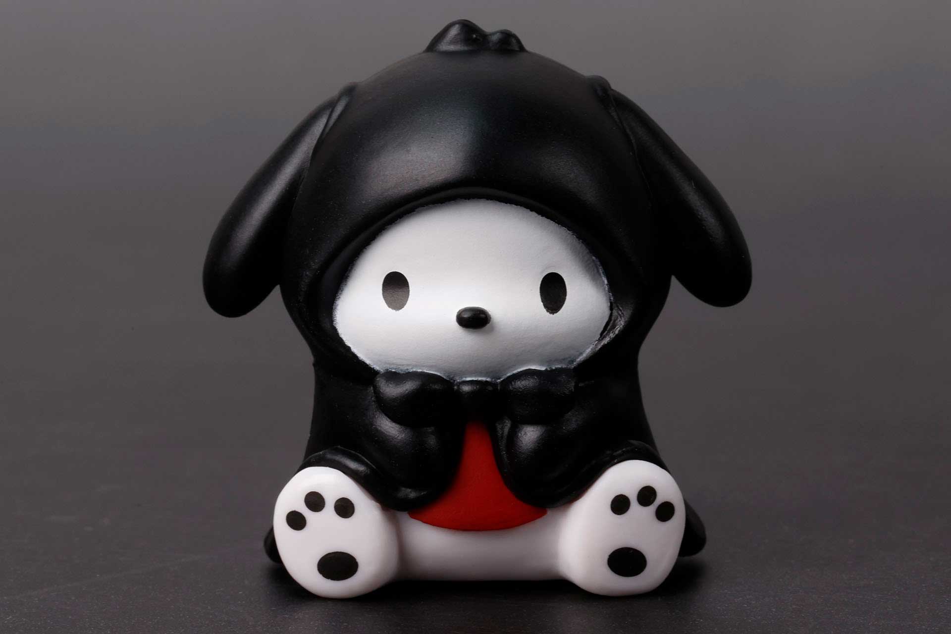 頭からシーツを被ったポチャッコ