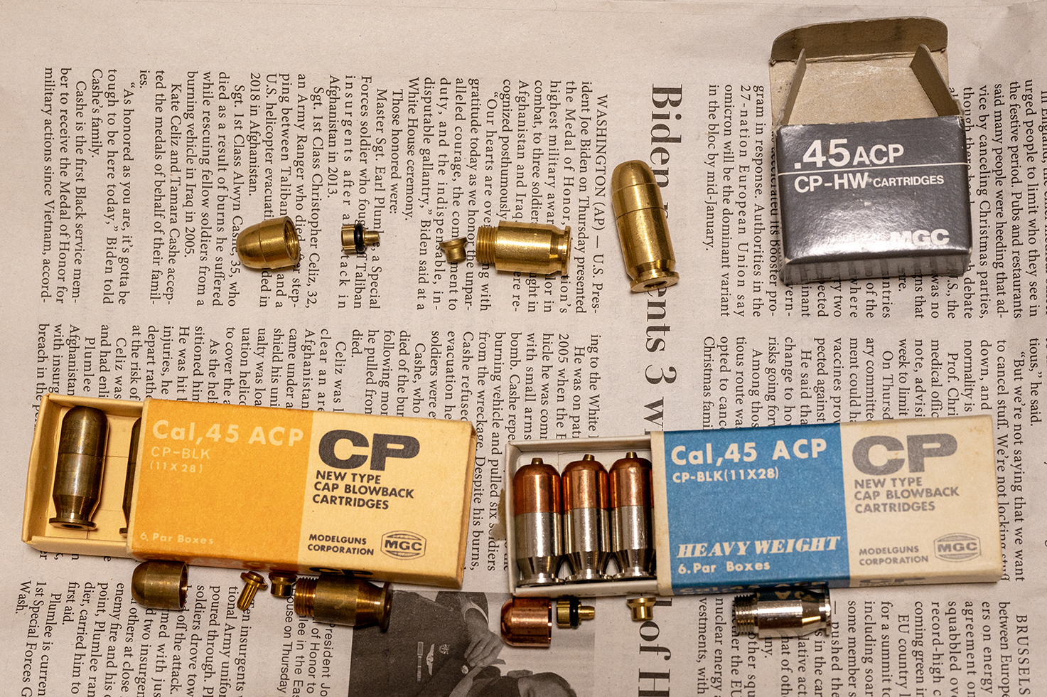 MGC時代のCP-BLK、CP-HWカートリッジなど歴代CPカートリッジコレクション