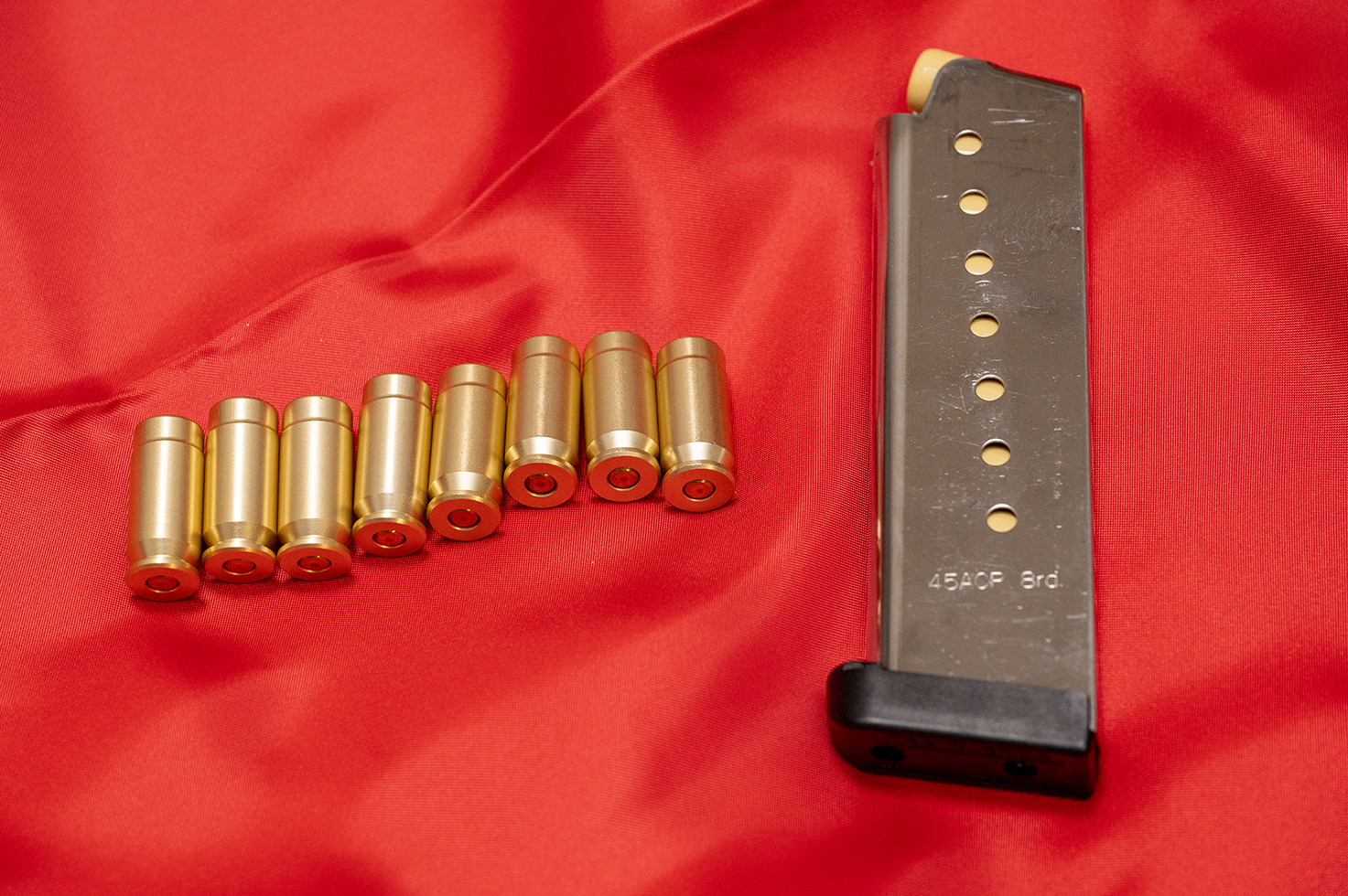 マガジンにカートリッジを装填した状態