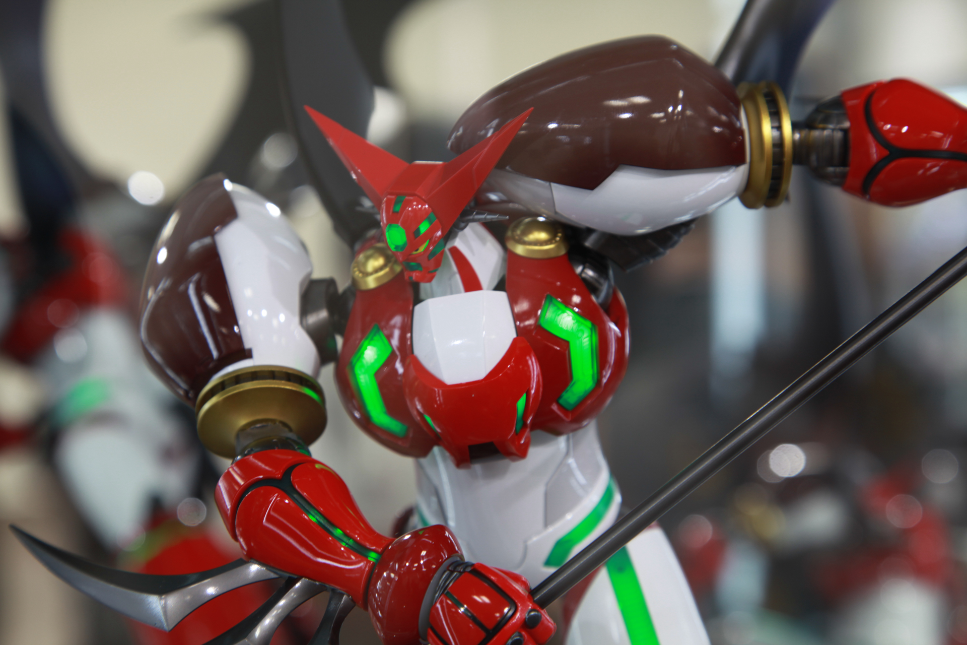 緑色に光る真ゲッター