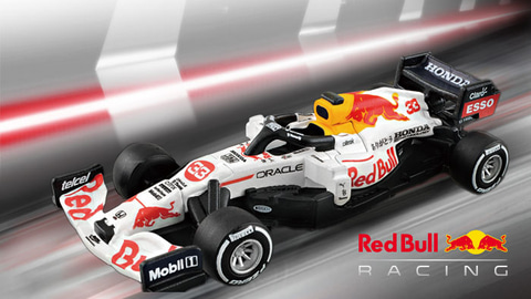 トミカにレッドブルのF1マシン「RB16B」登場！ 通常カラー＆ありがとう