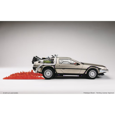 バック・トゥ・ザ・フューチャー」PART1仕様のタイムマシンがタカラ