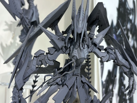 ファイブスター物語 完成品 ボークス ＶＳＭＳ 破裂の人形 黒騎士セット VSMS 1/100 ゲートシオンマーク3 リッタージェット・破烈の人形