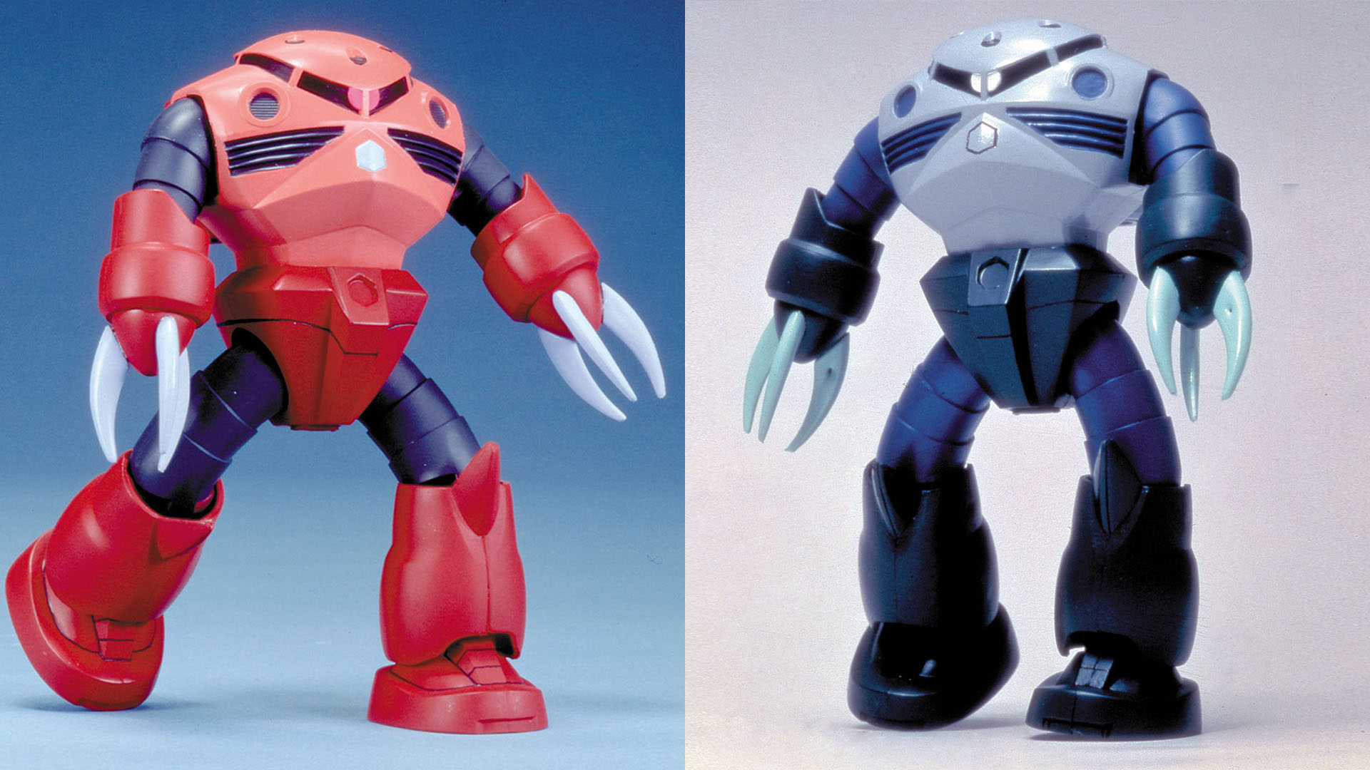 1/144 シャア専用ズゴック（1981年7月:330円）／量産型ズゴック（1980年12月:330円）