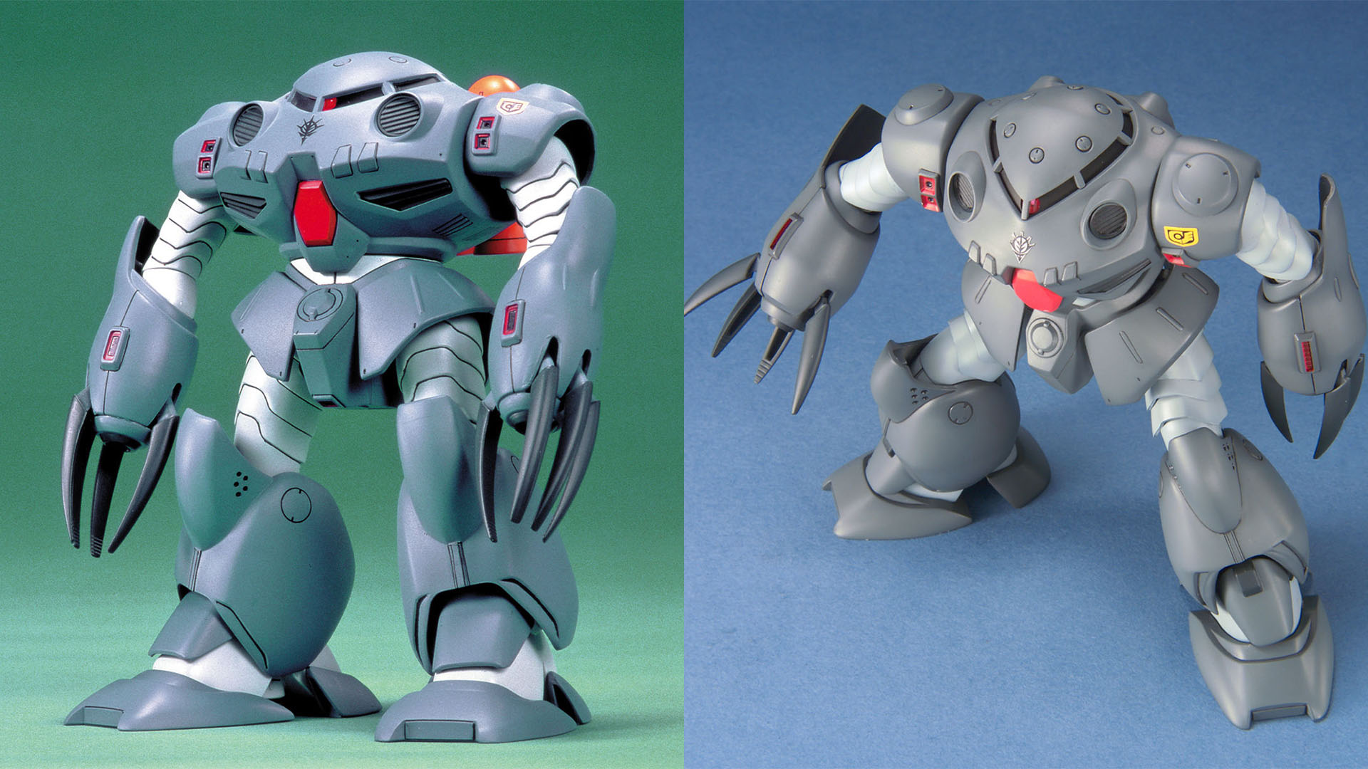 1/144 ズゴックE（1989年3月:660円）／HGUC 1/144 ズゴックE（2003年8月:1,320円）