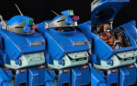 俺はワイズマンの後継者」、threezero、「ボトムズ」のフィギュア 