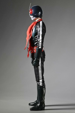 シン・仮面ライダー」より「仮面ライダー第2号」が全高500mmのソフビに