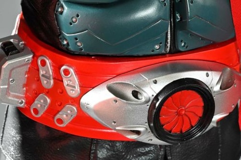シン・仮面ライダー」より「仮面ライダー第2号」が全高500mmのソフビに
