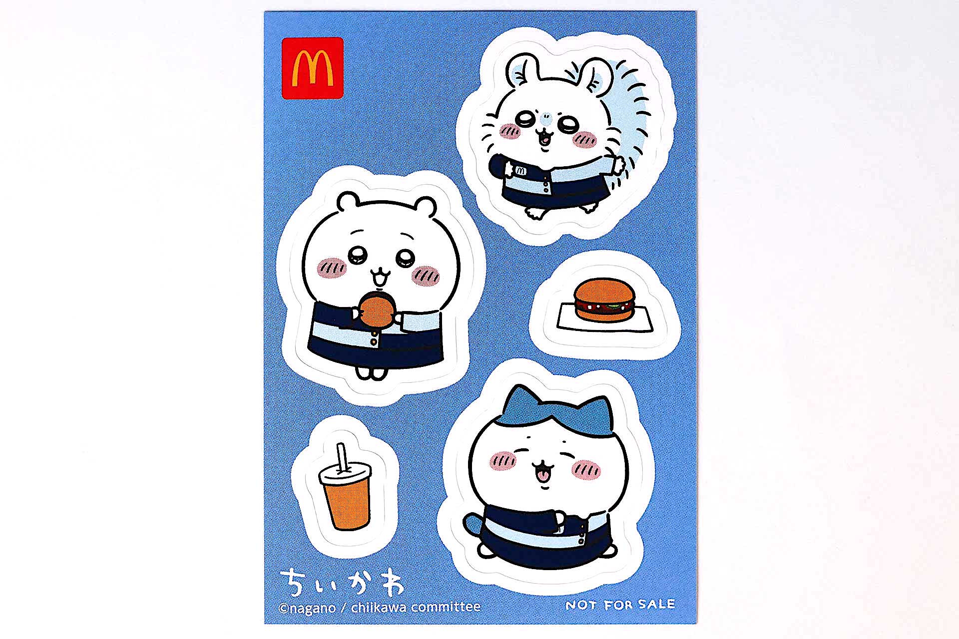 ちいかわたちも当時のクルーの姿に!