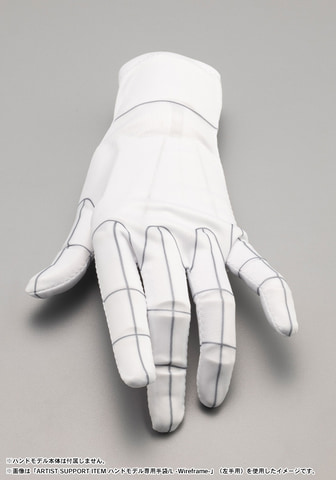 ARTIST SUPPORT ITEM ハンドモデルR」GRAY/WHITEの再生産分が